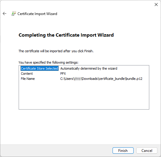 Import Wizard - Step 5